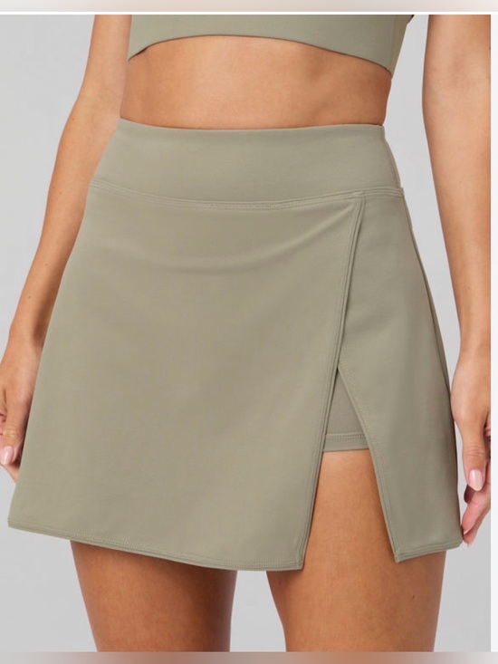 Fabletics Pants - Fabletics On-The-Go Ultra Mini Skirt Seagrass XL